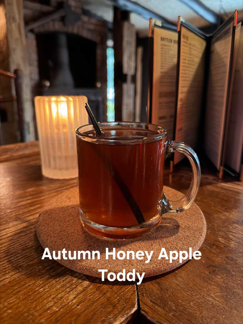 Fox and Hounds Fall 2026 drink Autumn Honey Hot Toddy