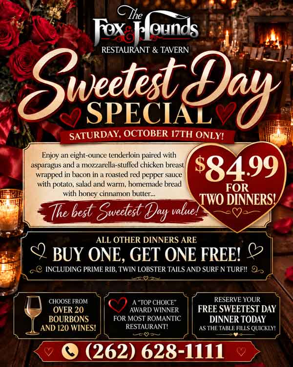 Fox and Hounds Sweetest Day 2026