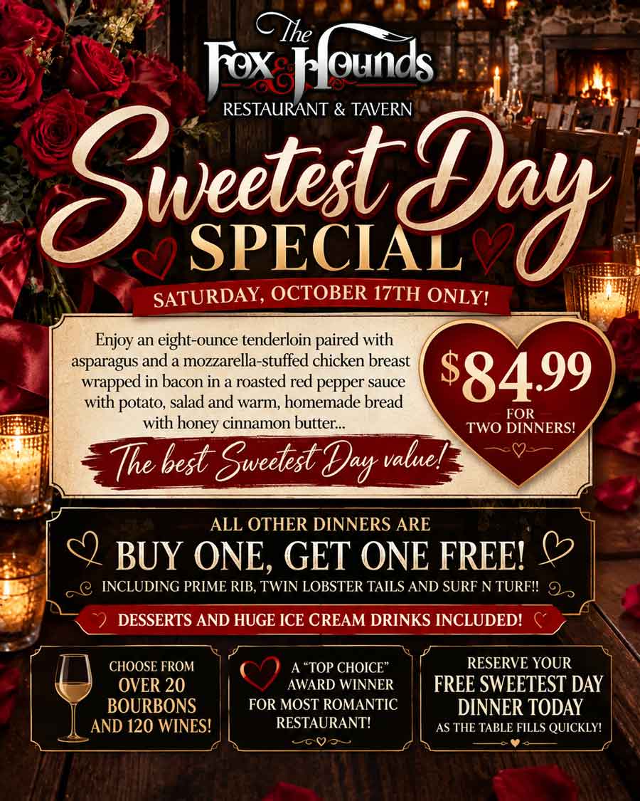 Fox and Hounds Sweetest Day 2026